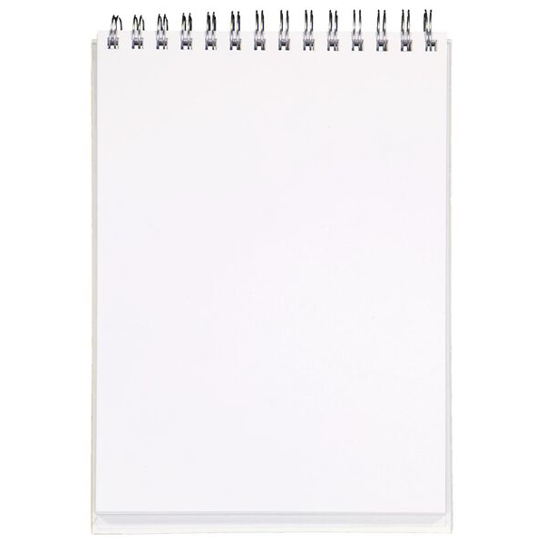 cuaderno de dibujo hoja blanca tamaño 25.4×18.6 con espiral - HEMA
