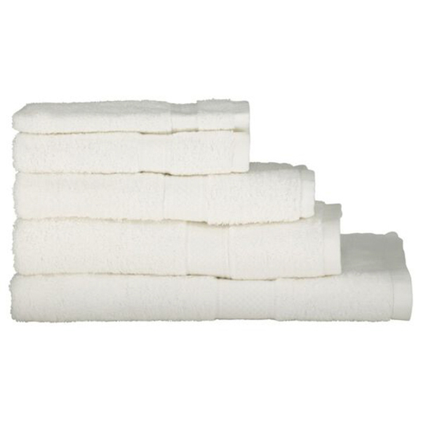  GOLD TEXTILES Paquete de 60 toallas de baño blancas económicas  a granel (22 x 44 pulgadas), mezcla de algodón, multiusos, para uso  comercial y doméstico, ligeras, fáciles de cuidar y de
